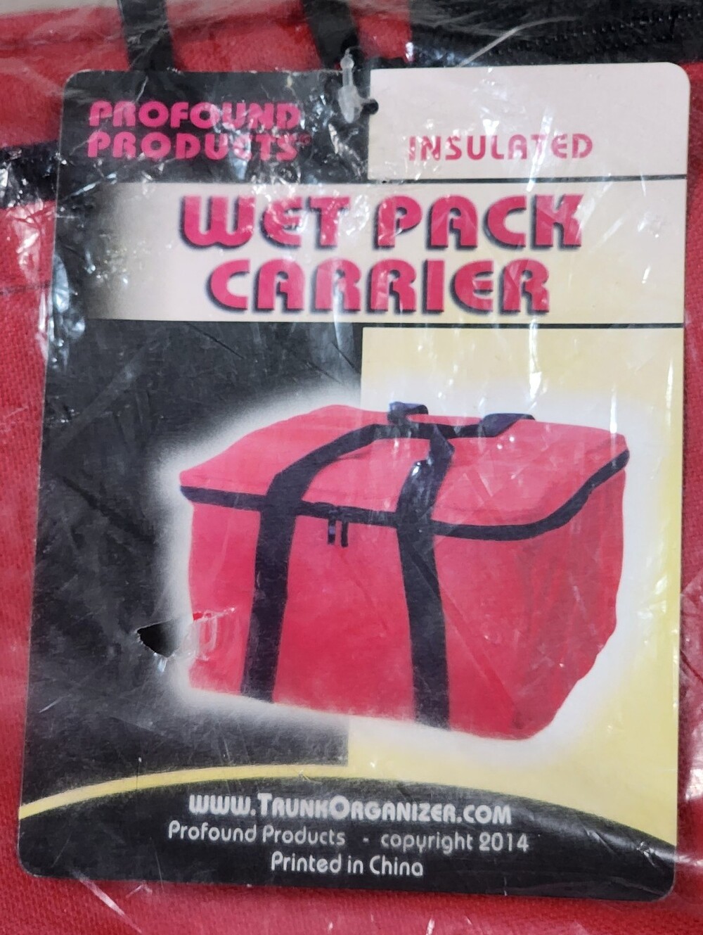 Profound Products Insulated Wet Pack Carrier For Beverages